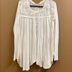NWT Free People Ivory Top